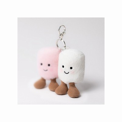 Jellycat Amuseables Pair of Marshmallows Dije Para Bolso | LMBX-16045